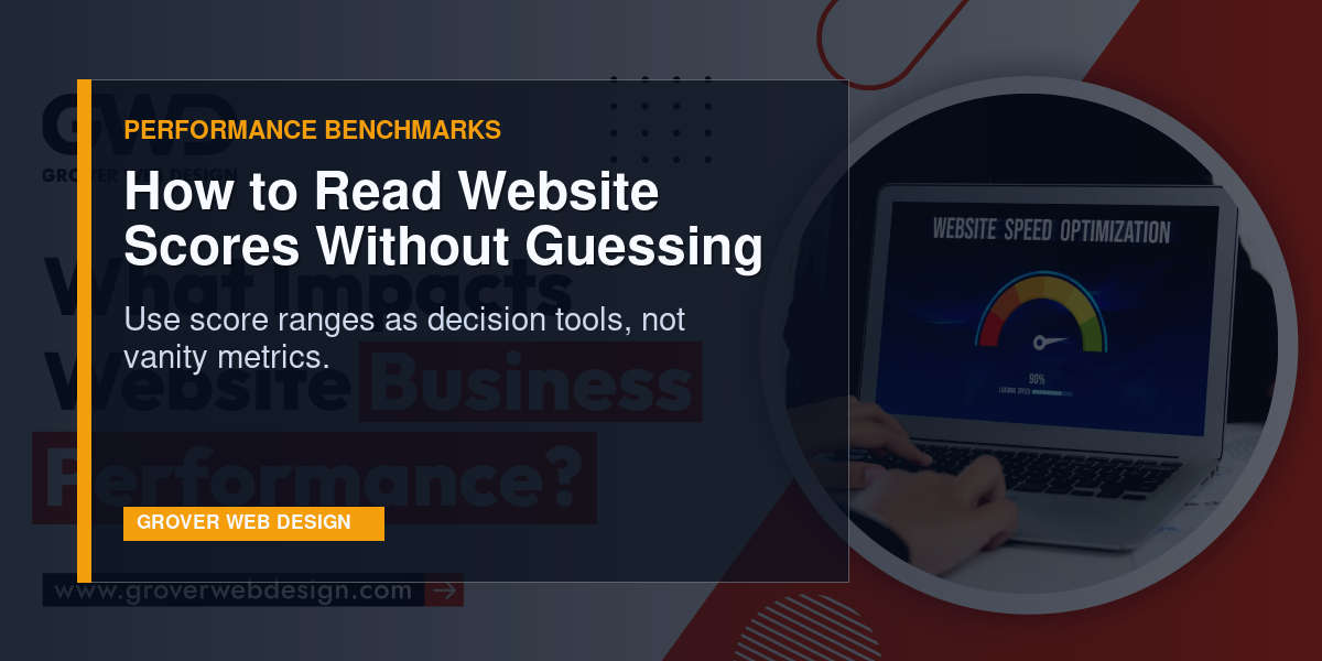 Website score benchmarks for speed SEO and conversion in 2026